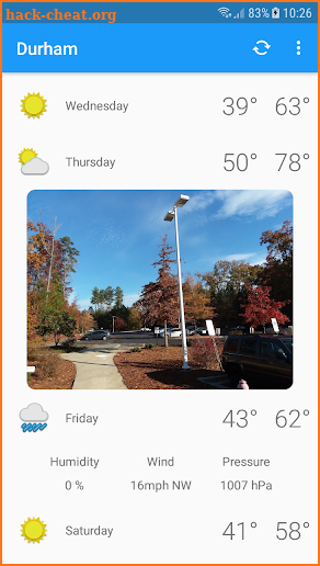 Durham, NC - weather and more screenshot