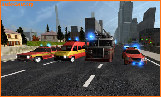 Duty Driver Firetruck FULL screenshot