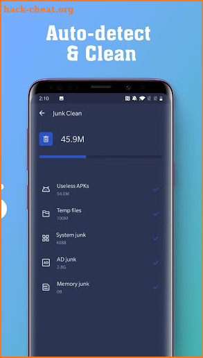 Duvi Clean - Easy & Fast Phone Space Cleaner screenshot