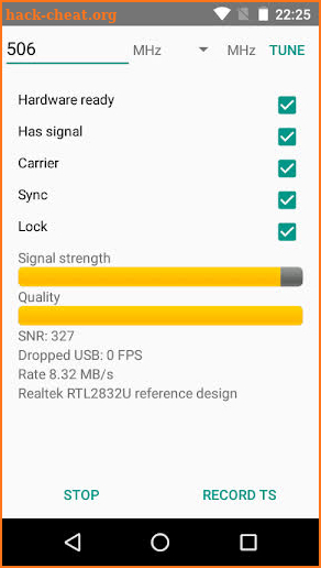 DVB-T Driver screenshot