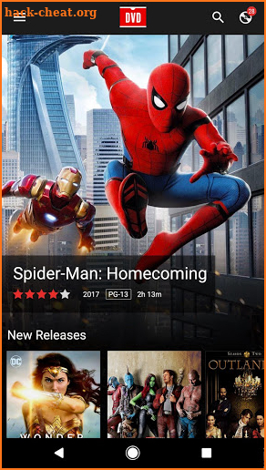 DVD Netflix screenshot