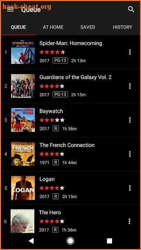 DVD Netflix screenshot