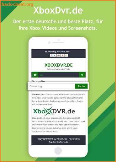 DVR 4 Xbox One - Video & Screenshot Downloader screenshot