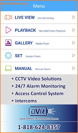 DVR  Security Solutions screenshot