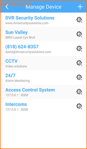 DVR  Security Solutions screenshot