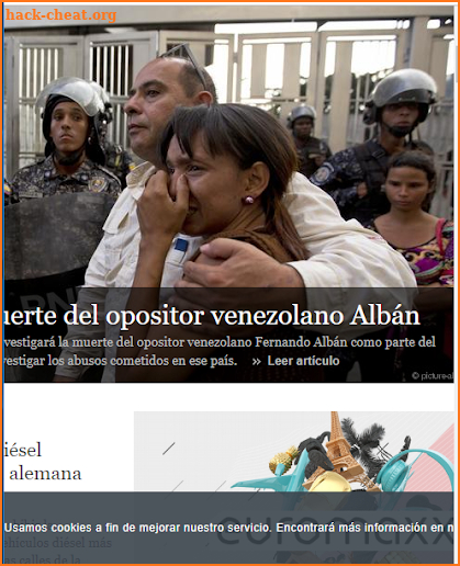 DW Español Noticias screenshot