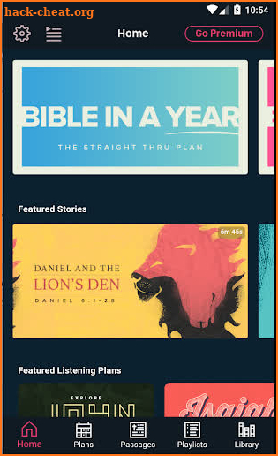 Dwell: Audio Bible screenshot