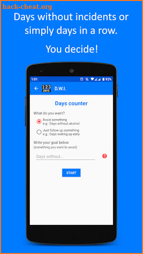 DWI : Days counter screenshot