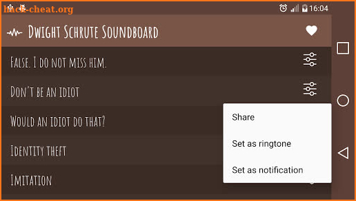Dwight Schrute Soundboard screenshot