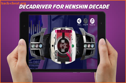 DX Decade Driver Henshin Belt screenshot