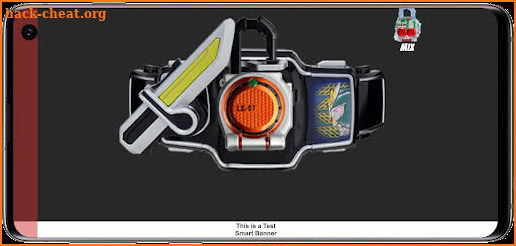 DX Henshin Belt for Gaim screenshot