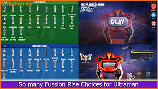 DX Ultra-Man Geed Riser Sim for Ultra-Man Geed screenshot