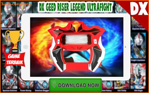 DX Ultraman Geed Riser Legend Simulation screenshot