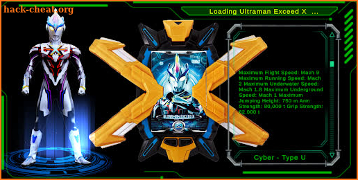DX X-Devizer Sim for Ultraman X screenshot