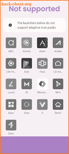 Dynamic Material You icon pack screenshot