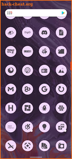 Dynamic Material You icon pack screenshot