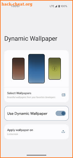 Dynamic Wallpaper screenshot