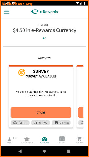 Dynata e-Rewards screenshot