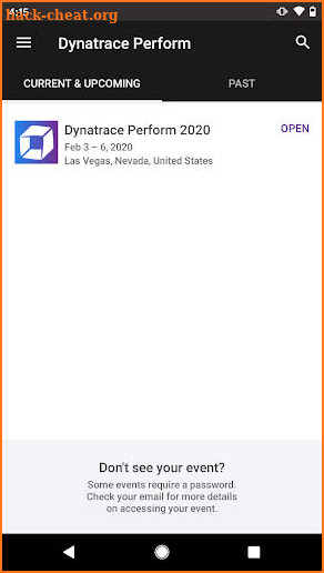 Dynatrace Perform screenshot