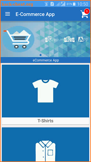 E-Commerce App screenshot