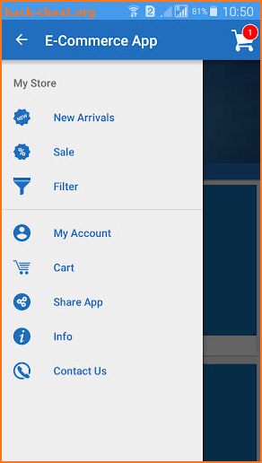 E-Commerce App screenshot