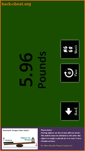 E Grams - Digital Scales Simulator screenshot