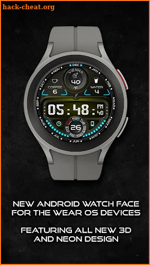 E-Line Watch Face screenshot