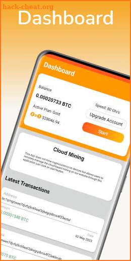 E-Mining - Btc Cloud Mining screenshot