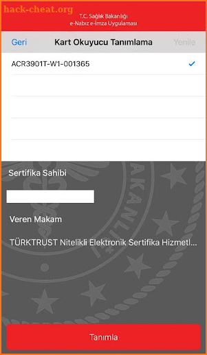 e-Nabız e-İmza screenshot
