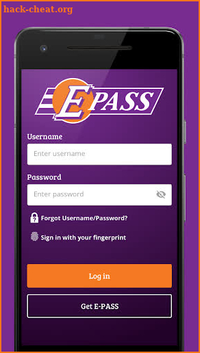 E-PASS Toll App screenshot
