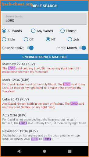 e-Sword: Bible Study to Go screenshot