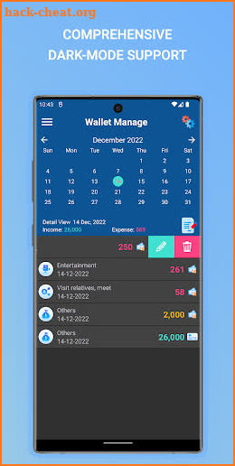 E-Wallet screenshot