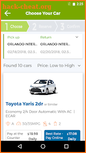 E-Z Car Rental screenshot