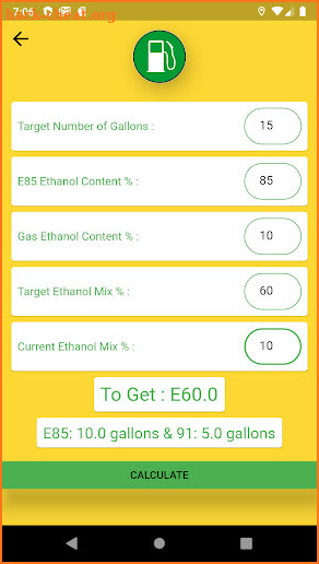 E85 App screenshot