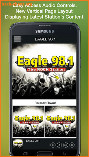 EAGLE 98.1 screenshot