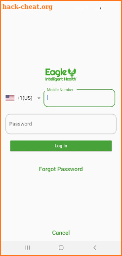 Eagle Intelligent Health Screening Tool screenshot