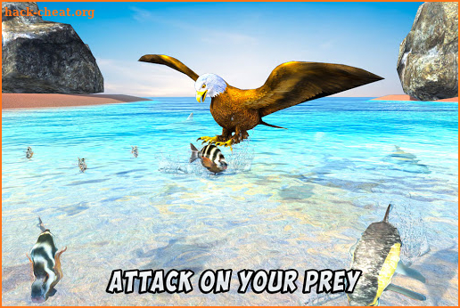 Eagle Simulator: Flying Bird Family Games screenshot