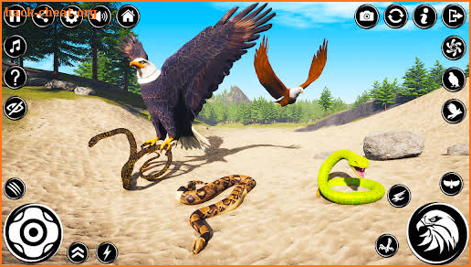 Eagle Simulator: Hunting Games screenshot