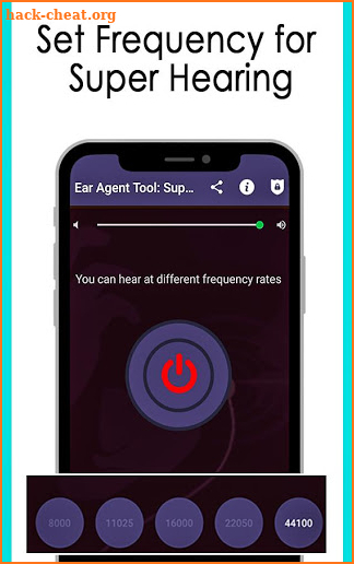 Ear Agent Tool: Super Aid Hearing Amplifier screenshot
