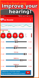 Ear Booster - Better Hearing: Mobile Hearing Aid screenshot