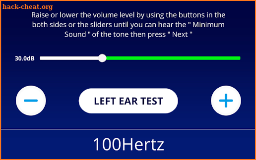 Ear Hearing Test & Audiogram screenshot