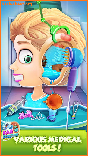 Ear Surgery Doctor Care Game! screenshot