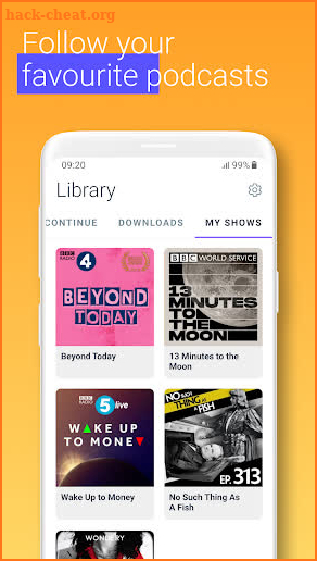 earliAudio - Listen to podcasts & audio books screenshot