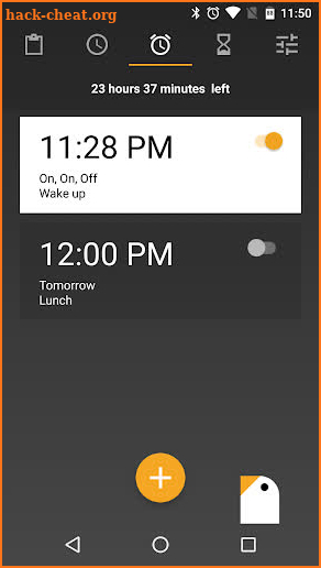 Early Bird Alarm Clock screenshot