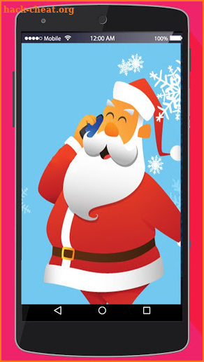 early crazy Santa fake call 2018 - Santa  Claus screenshot