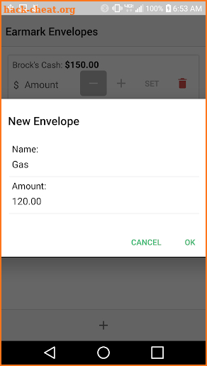 Earmark Envelopes - Budget Tracking, Saving, Money screenshot