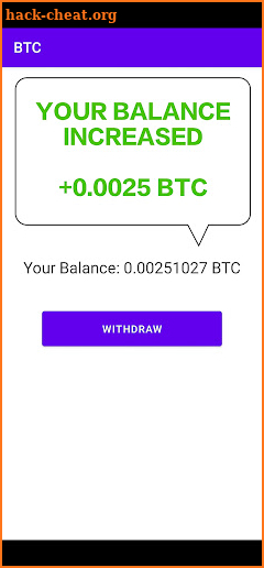 Earn Bitcoin: BTC Cloud Miner screenshot
