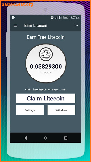 Earn Free Litecoin - Claim Litecoin on Every 2 Min screenshot