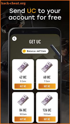 Earn Free UC screenshot