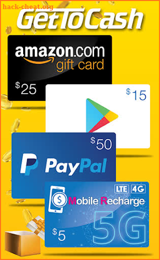 Earn Money & Free Gift Card With GetToCash! screenshot